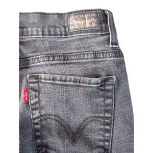 Women's Perfectly Slimming LEVI'S Boot Cut 512 Jeans Black Size 10 Medium